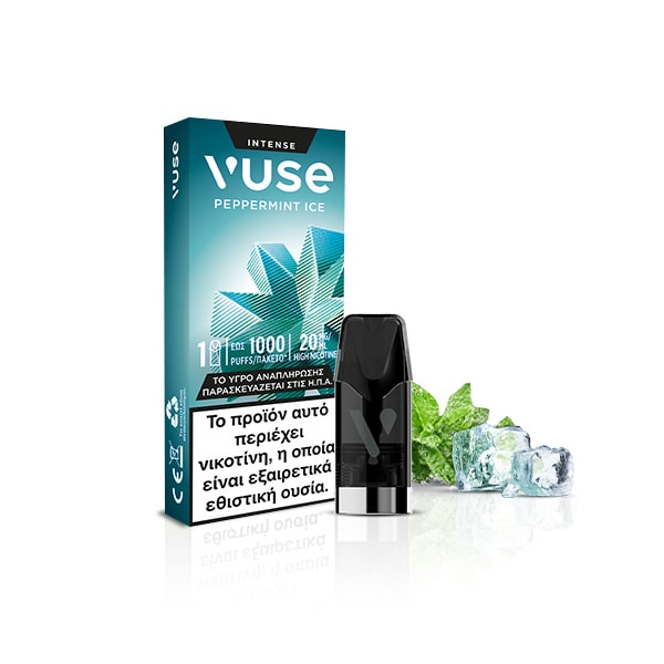 Vuse κάψουλες Mint ice μέντα έξτρα έντονη γεύση