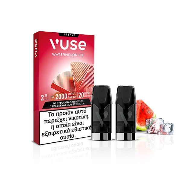 Vuse κάψουλες Watermelon ice έξτρα έντονη γεύση 1